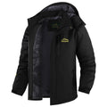 Men's Fleece‑Lined Winter Jacket | Waterproof Windproof Hooded Outdoor Ski Coat M‑6XL