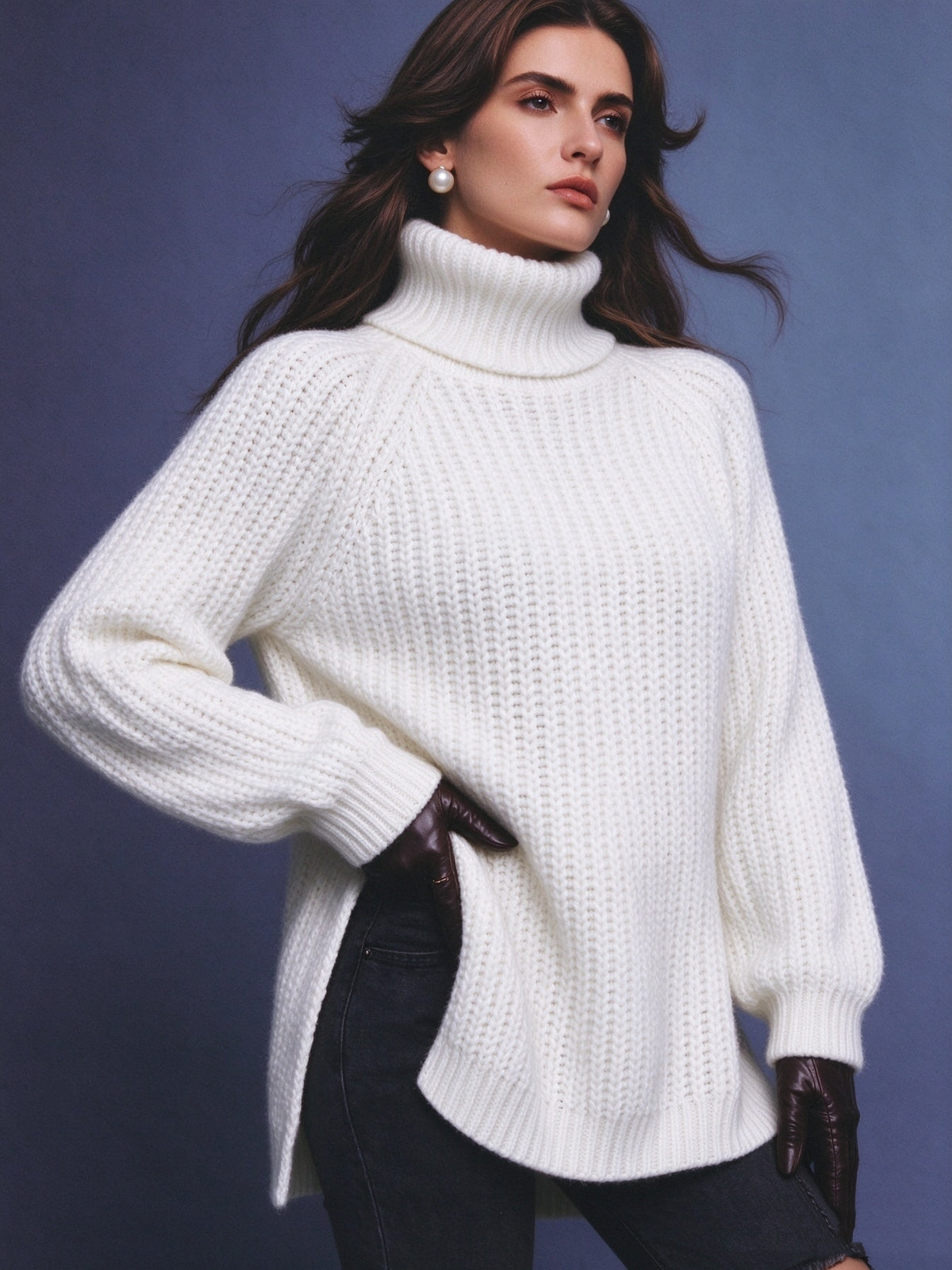 Classic Wool Knit Sweater
