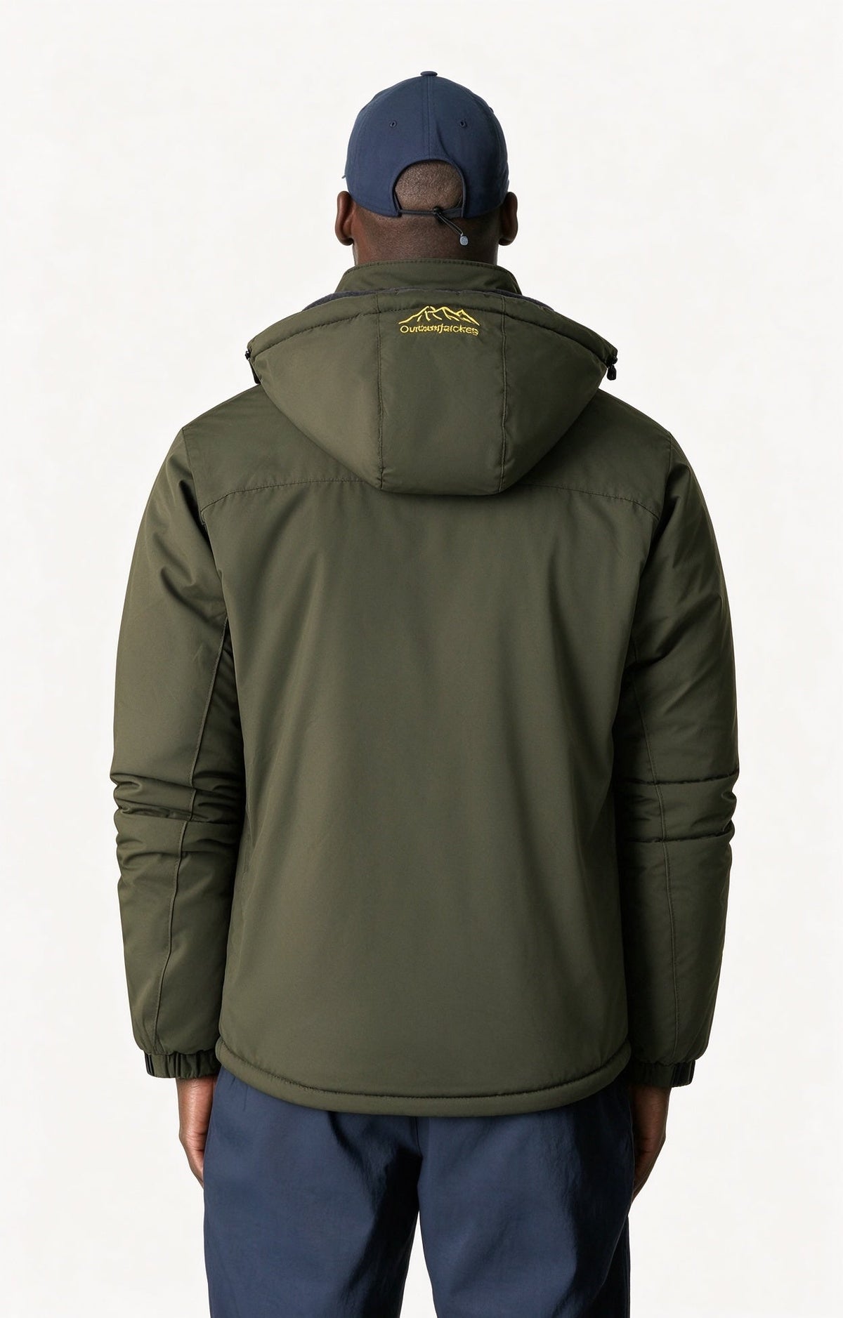Men's Fleece‑Lined Winter Jacket | Waterproof Windproof Hooded Outdoor Ski Coat M‑6XL