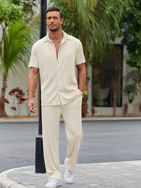 Everyday Relaxed Shirt Set Combo
