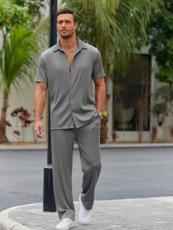 Everyday Relaxed Shirt Set Combo
